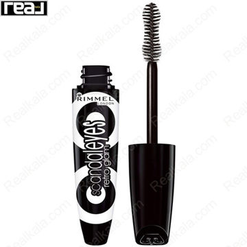 نمای کامل ریمل Rimmel مدل Scandaleyes Retro Glam مشکی