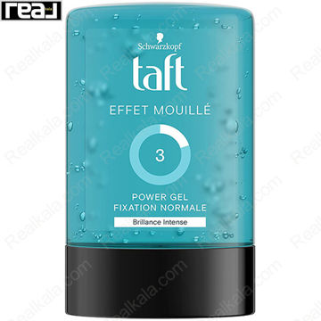 ژل مو تافت مدل مرطوب و درخشان کننده Schwarzkopf Taft Effet Mouille Power Gel 300ml