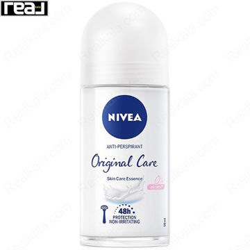 مام رول ضد تعریق زنانه نیوا مدل اورجینال کر Nivea Orginal Care Roll On Deodorant
