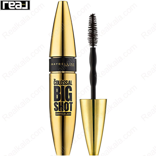 ریمل کلوسال بیگ شات میبلین مدل دارینگ بلک Maybelline Colossal Big Shot Daring Black Mascara