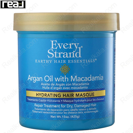 ماسک آبرسان و ترمیم کننده مو روغن آرگان و ماکادمیا اوری استرند Every Strand Hydrating Repair Mask 425g