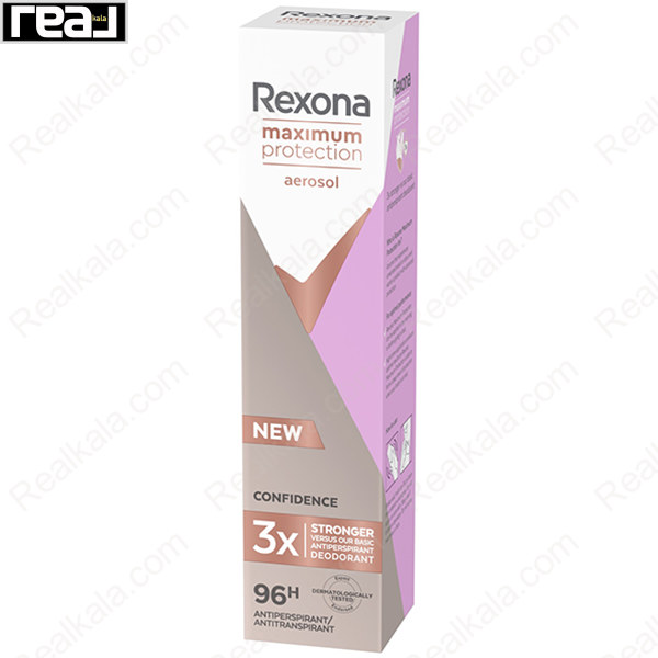 بسته بندی اسپری رکسونا زنانه Maximum Protection Confidence 3X