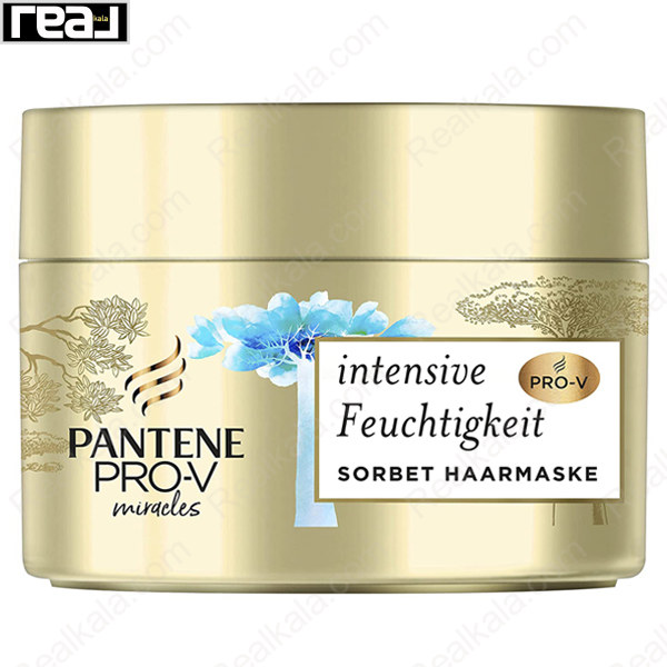 ماسک مو آبرسان پنتن مدل Intensive Feuchtigkeit Sorbet حاوی عصاره بائوباب حجم 160 میل