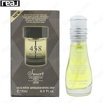 بطری اسمارت کالکشن کد 458 با تصویر عطر ایو سن لوران لانویت دلهوم روی جعبه