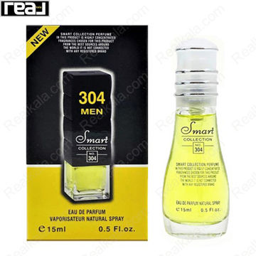 بطری اسمارت کالکشن کد 304 با تصویر عطر لاگوست چلنج روی جعبه