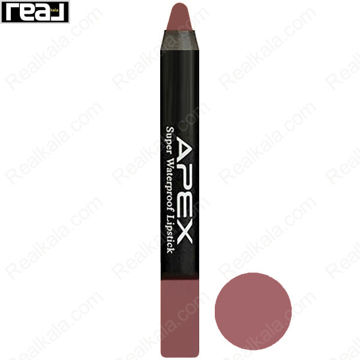 رژ لب مدادی Apex شماره 300 با بافت مات، ضد آب و مناسب آرایش لب با ماندگاری بالا