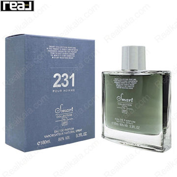 شیشه و جعبه اسمارت کالکشن کد 231 آکوا بولگاری پور هوم مردانه سایز 100 میل