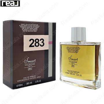 شیشه و جعبه اسمارت کالکشن کد 283 باربری لندن مردانه سایز 100 میل