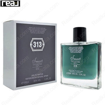 شیشه و جعبه اسمارت کالکشن کد 313 بلو شنل مردانه سایز 100 میل