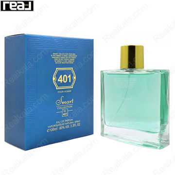 شیشه و جعبه اسمارت کالکشن کد 401 ورساچه اروس مردانه سایز 100 میل