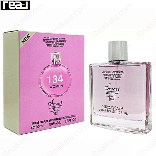 شیشه و جعبه اسمارت کالکشن کد 134 شنل چنس زنانه سایز 100 میل