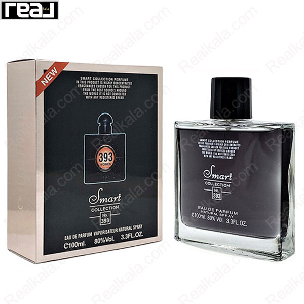 شیشه و جعبه اسمارت کالکشن کد 393 بلک اپیوم زنانه سایز 100 میل