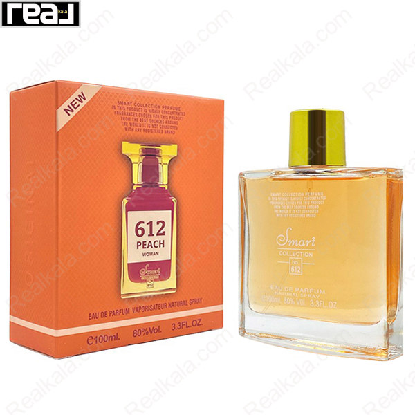 شیشه و جعبه اسمارت کالکشن کد 612 تام فورد بتر پیچ زنانه سایز 100 میل