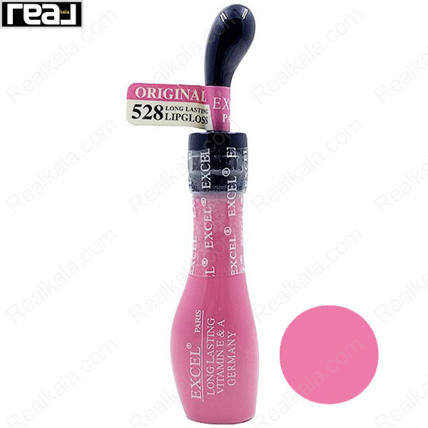 رژ لب مایع مات 24 ساعته اکسل شماره 528 EXCEL LONG LASTING VITAMIN E & A GERMANY