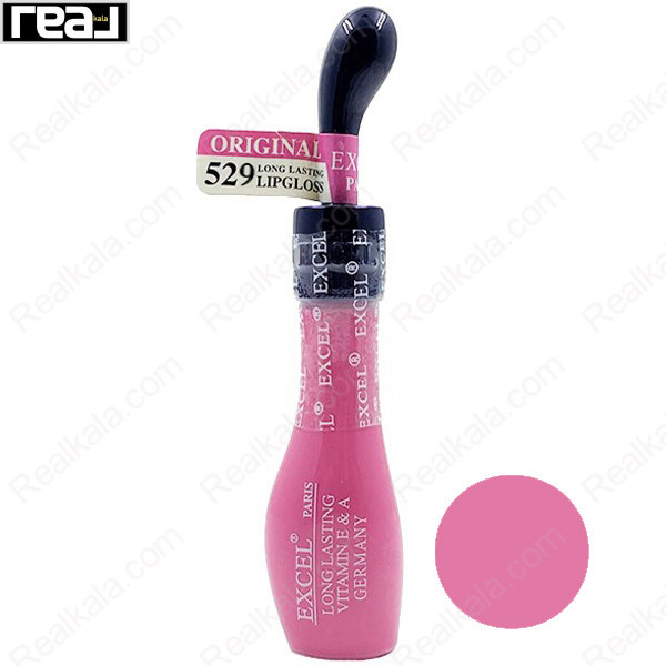 رژ لب مایع مات 24 ساعته اکسل شماره 529 EXCEL LONG LASTING VITAMIN E & A GERMANY
