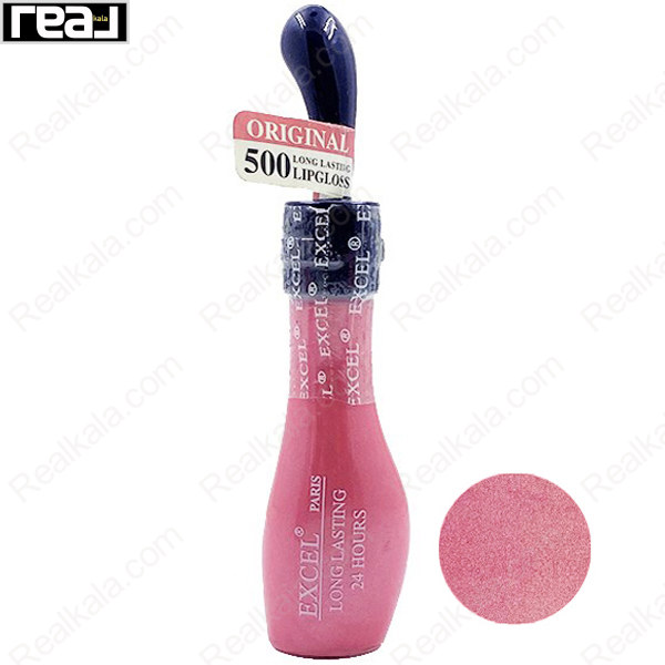رژ لب مایع مات 24 ساعته اکسل شماره 500 EXCEL LONG LASTING VITAMIN E & A GERMANY