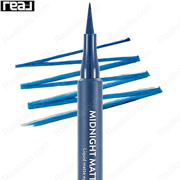 خط چشم فلورمار Midnight Matte آبی تیره