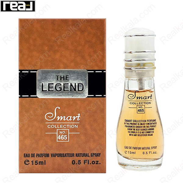 بطری اسمارت کالکشن کد 465 با نوشته ی لجند روی جعبه