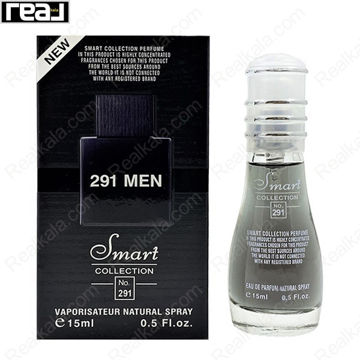 بطری اسمارت کالکشن کد 291 با تصویر عطر لالیک انکر نویر مردانه روی جعبه