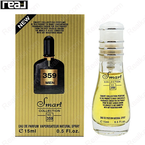 بطری اسمارت کالکشن کد 359 با تصویر عطر تام فورد بلک ارکید روی جعبه