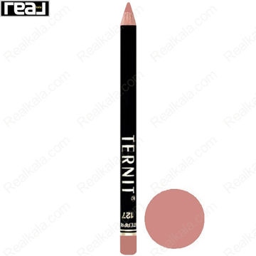 مداد لب ضد آب ترنیت شماره 127 Ternit Waterproof Lip Liner Pencil