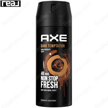 اسپری بدن آکس مدل دارک تمپتیشن فرش 48 ساعته AXE Dark Tempration Fresh Body Spray 48H