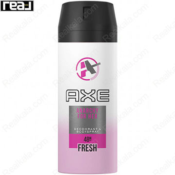 اسپری بدن آکس مدل آنارکی فور هر با رایحه زنانه و تازه و ماندگاری 48 ساعت