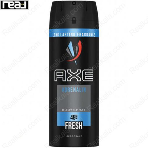 اسپری بدن آکس مدل آدرنالین فرش AXE Adrenalin 48H Fresh Body Spray