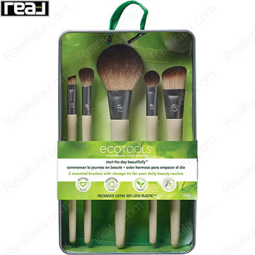 ست براش آرایشی اکوتولز 5 تکه EcoTools Makeup Brush Set
