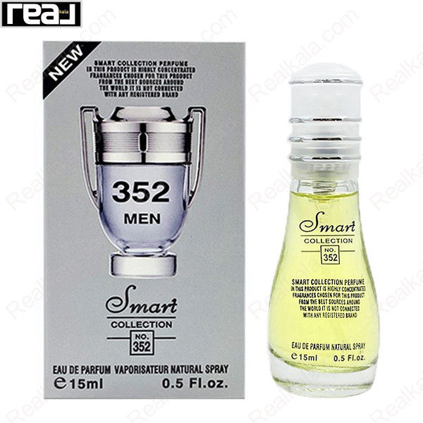 بطری اسمارت کالکشن کد 352 با تصویر عطر اینوکتوس مردانه روی جعبه