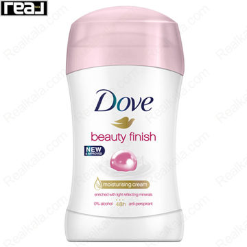 مام صابونی ضد تعریق داو مدل بیوتی فینیش Dove Stick Deodorant Beauty Finish 40gr
