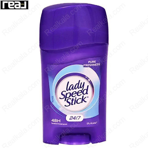 مام استیک صابونی لیدی اسپید مدل پیور فرشنس Lady Speed Stick Deodorant Pure Freshness 48h