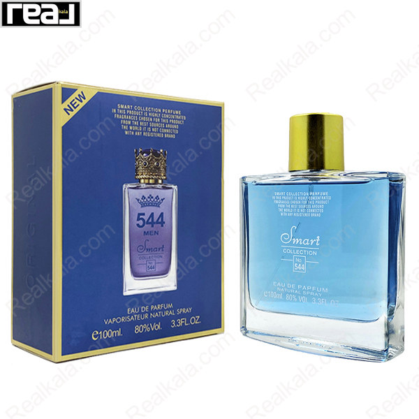 شیشه و جعبه اسمارت کالکشن کد 544 دلچه گابانا کینگ مردانه سایز 100 میل