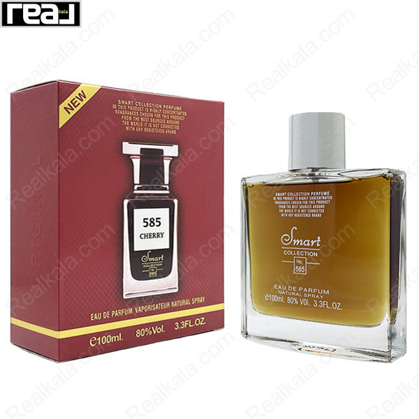 شیشه و جعبه اسمارت کالکشن کد 585 تام فورد لاست چری زنانه سایز 100 میل