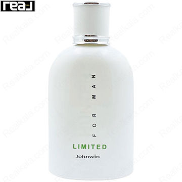 ادکلن جانوین هانتر فور من لیمیتد مردانه با شیشه سفید مات و درب نقره‌ای