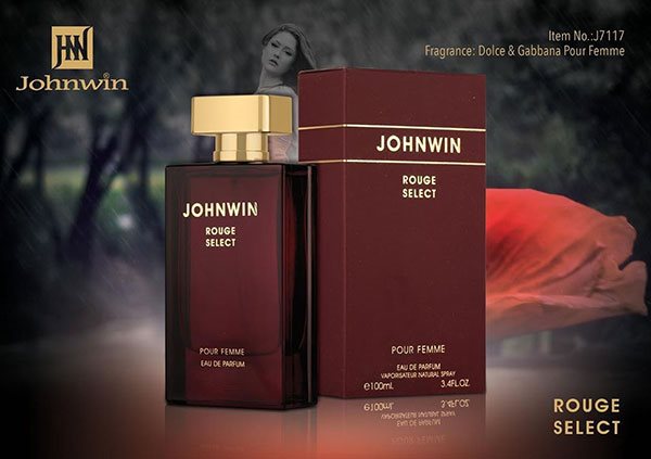 ادکلن زنانه جانوین رژ سلکت Johnwin Rouge Select Eau De Parfum