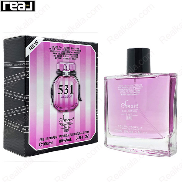 شیشه و جعبه اسمارت کالکشن کد 531 ویکتوریا سکرت بامبشل زنانه سایز 100 میل