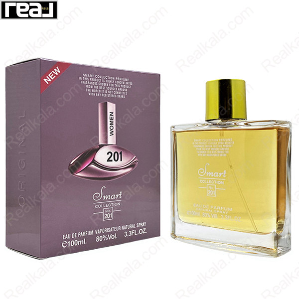 شیشه و جعبه اسمارت کالکشن کد 201 ایفوریا زنانه سایز 100 میل