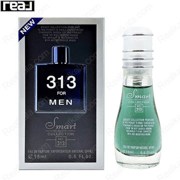 بطری اسمارت کالکشن کد 313 با تصویر عطر بلو د شنل روی جعبه