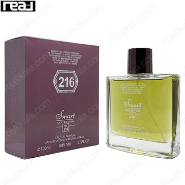 شیشه و جعبه اسمارت کالکشن کد 216 ایفوریا مردانه سایز 100 میل