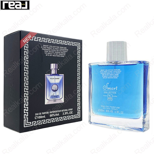 شیشه و جعبه اسمارت کالکشن کد 425 ورساچه پور هوم مردانه سایز 100 میل