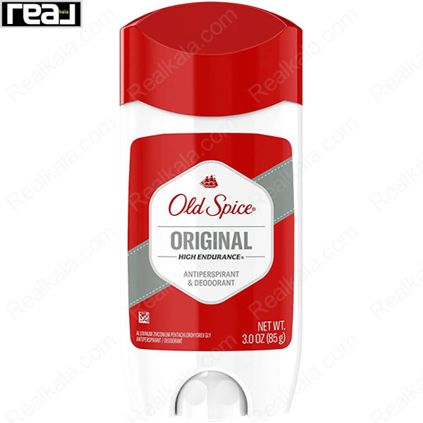 استیک ضدتعریق الد اسپایس مدل Original High Endurance با بسته‌بندی قرمز و سفید