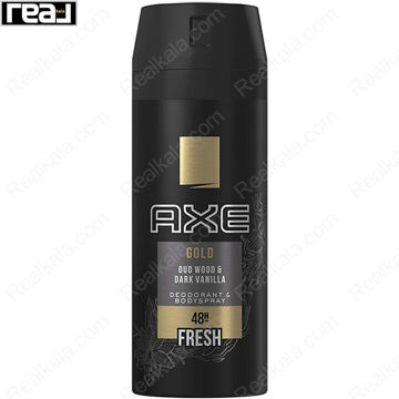 اسپری بدن آکس مدل گلد AXE Gold Body Spray