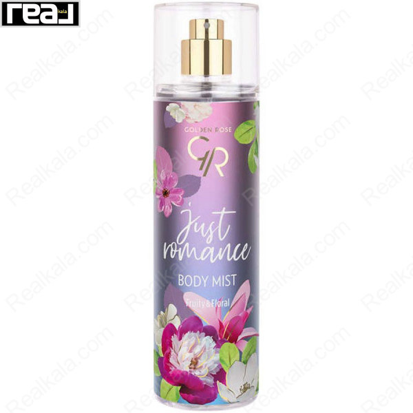 بادی میست بدن گلدن رز Just Romance با رایحه میوه‌ای و گلی و حجم 200 میلی‌لیتر