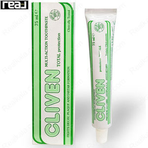 خمیر دندان چند منظوره کلیون مدل توتال پروتکشن Cliven Total Protection Toothpaste 75ml