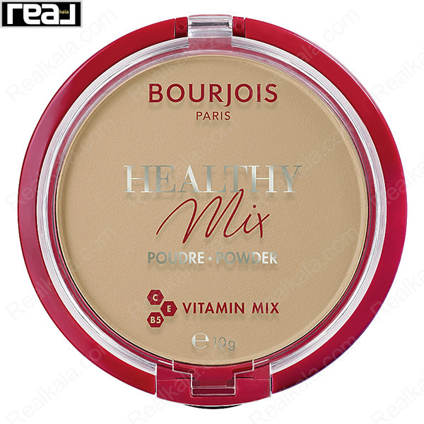 پنکک بورژوا مدل Healthy Mix شماره 05 رنگ Sand مناسب پوست سبزه با ته رنگ گرم و جلوه مات