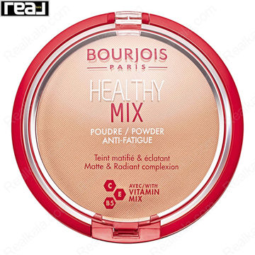پنکک ویتامینه و ضد خستگی هلتی میکس بورژوا شماره 03 Bourjois Healthy Mix Powder Matte & Radiant Complexion