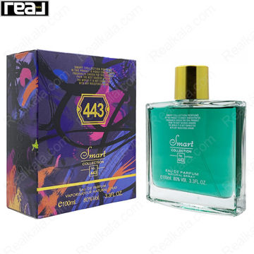 شیشه و جعبه اسمارت کالکشن کد 443 آمواج اینترلود مردانه سایز 100 میل