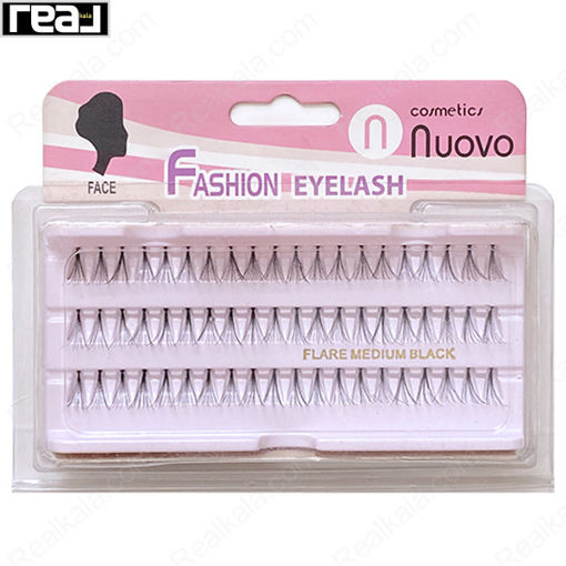 مژه مصنوعی تکی نوو سایز متوسط Nuovo Individual Eyelashes Medium