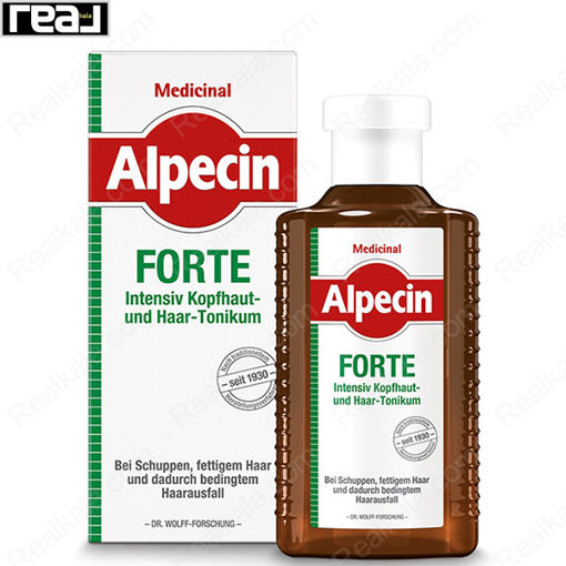 تونیک مقوی ضد شوره سر آلپسین مدل مدیسینال فورت Alpecin Medicinal Forte Tonic 200ml